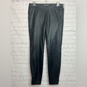 MICHAEL Michael Kors Faux Leather Ankle Pants